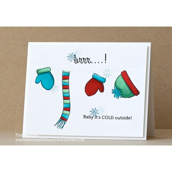 Simon Says Stamp! Simon Says Stamp STITCHED SLOPES AND HILLS Wafer Dies sssd111400