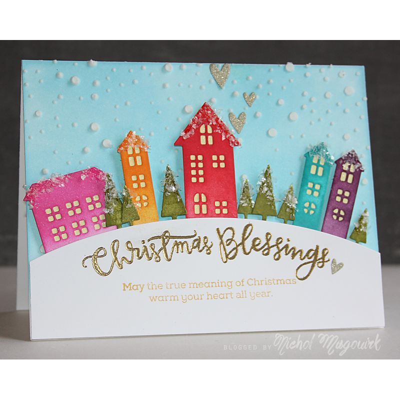 Simon Says Stamp! Simon Says Stamp STITCHED SLOPES AND HILLS Wafer Dies sssd111400