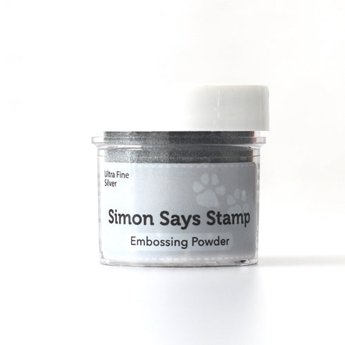 Simon Says Stamp! Simon Says Stamp EMBOSSING POWDER SILVER Fine Detail SilverEP3