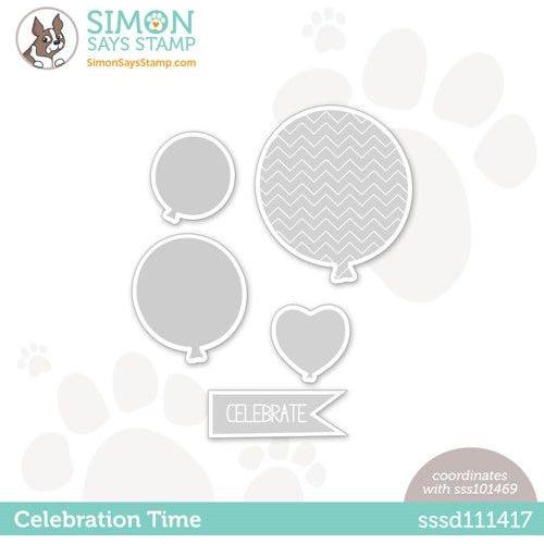 Simon Says Stamp! Simon Says Stamp CELEBRATION TIME Wafer Dies SSSD111417
