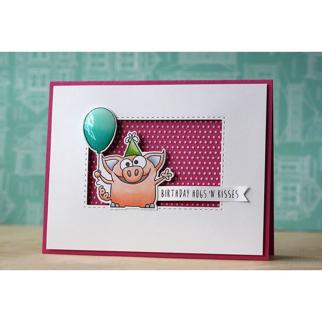 Simon Says Stamp! Simon Says Stamp STITCHED RECTANGLES Wafer Dies SSSD111455