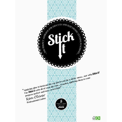 Simon Says Stamp! Stick It Adhesive HANDY PACK 5 Sheets SK155