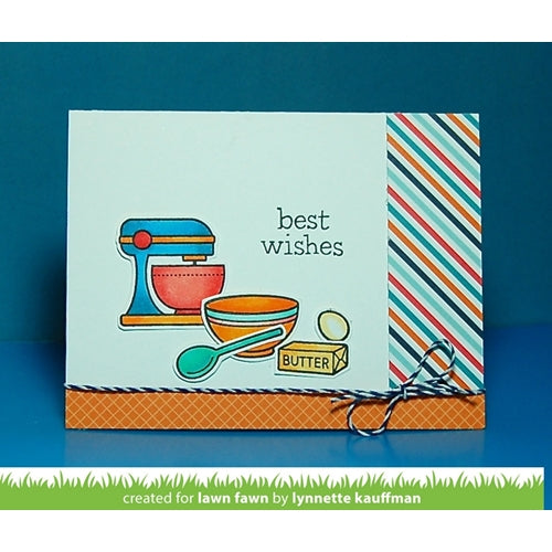 Simon Says Stamp! Lawn Fawn BAKED WITH LOVE Clear Stamps LF805