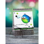 Simon Says Stamp! Tim Holtz Cling Rubber Stamps BIRD CRAZY cms212