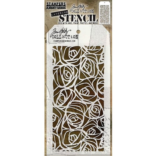 Simon Says Stamp! Tim Holtz Layering Stencil  SCRIBBLES THS036