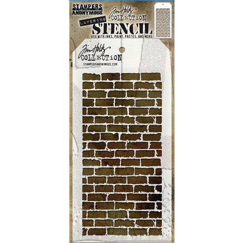 Tim Holtz Bricked Layering Stencil