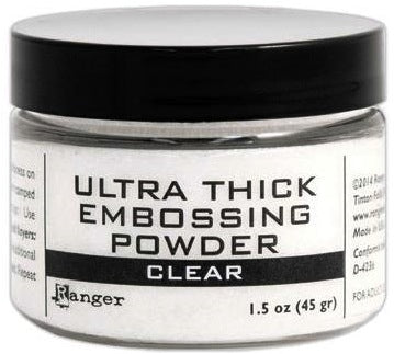 Simon Says Stamp! Ranger Ultra Thick Embossing Powder LARGE CLEAR 1.5 ounce Jar EPL45700