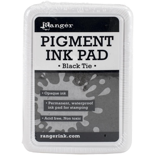 Simon Says Stamp! Ranger Pigment Ink Pad BLACK TIE RPP43065