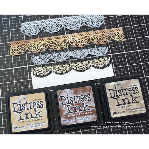 Simon Says Stamp! Tim Holtz Distress Mini Ink Pad ANTIQUE LINEN Ranger TDP39846