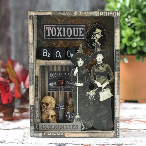 Simon Says Stamp! Tim Holtz Distress Mini Ink Pad BLACK SOOT Ranger TDP39860