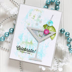 Simon Says Stamp! Tim Holtz Distress Mini Ink Pad PEACOCK FEATHERS Ranger TDP40064