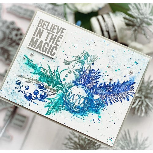 Simon Says Stamp! Tim Holtz Distress Mini Ink Pad PEACOCK FEATHERS Ranger TDP40064 | color-code:ALTKL08