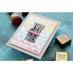 Simon Says Stamp! Tim Holtz Distress Mini Ink Pad SQUEEZED LEMONADE Ranger TDP40200 | color-code:ALT7133