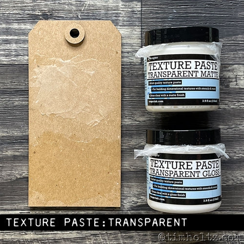Simon Says Stamp! Ranger TEXTURE PASTE TRANSPARENT MATTE INK44727 | color-code:ALT2