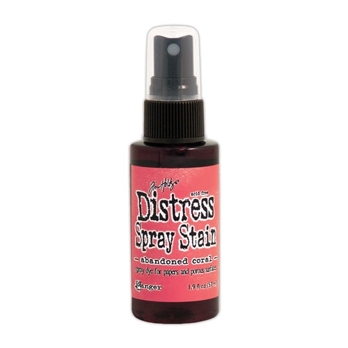 Simon Says Stamp! Tim Holtz Distress Spray Stain ABANDONED CORAL Ranger TSS44079