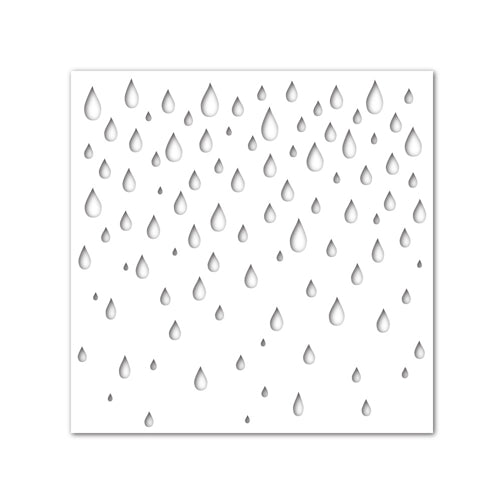 Simon Says Stamp! Simon Says Stamp Stencil RAINDROPS ssst121373