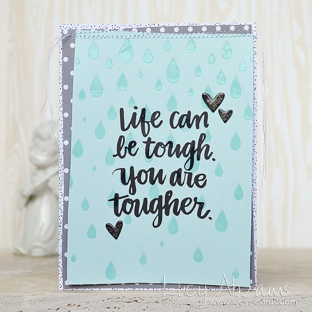 Simon Says Stamp! Simon Says Stamp Stencil RAINDROPS ssst121373