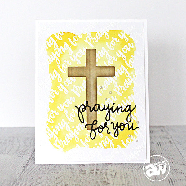 Simon Says Stamp! Simon Says Stamp PRAYING FOR YOU Wafer Dies sssd111449