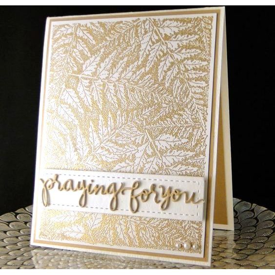 Simon Says Stamp! Simon Says Stamp PRAYING FOR YOU Wafer Dies sssd111449