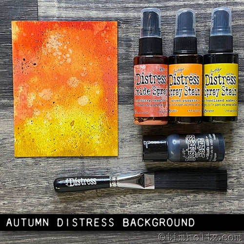 Simon Says Stamp! Tim Holtz Distress Spray Stain FOSSILIZED AMBER Ranger TSS44116 | color-code:ALT01