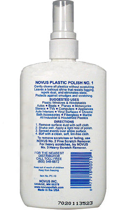 Novus Plastic Polish #1 - 8 Ounces