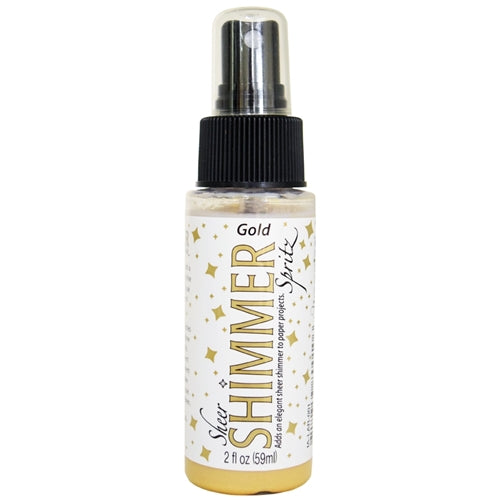 Simon Says Stamp! Tsukineko GOLD Sheer Shimmer Spritz Large 2oz IALAR001