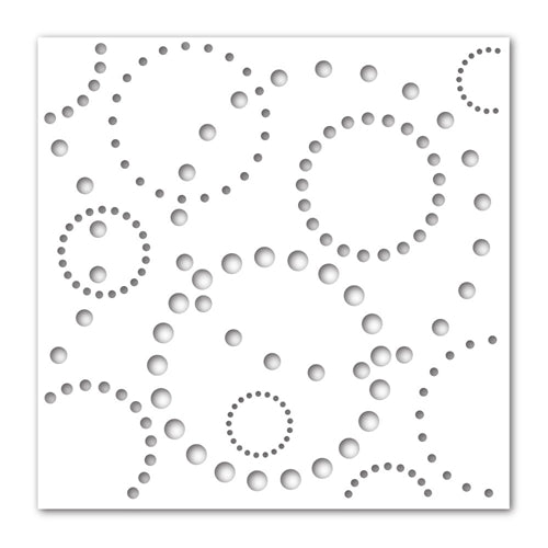 Simon Says Stamp! Simon Says Stamp Stencil CIRCLE DOTS ssst121376