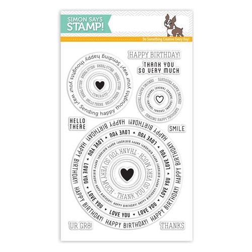 Simon Says Clear Stamps CIRCLE SAYINGS sss101512 – Simon Says Stamp