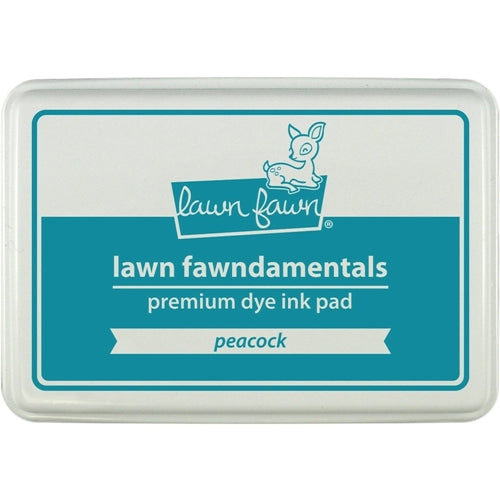 Simon Says Stamp! Lawn Fawn PEACOCK Premium Dye Ink Pad Fawndamentals LF927