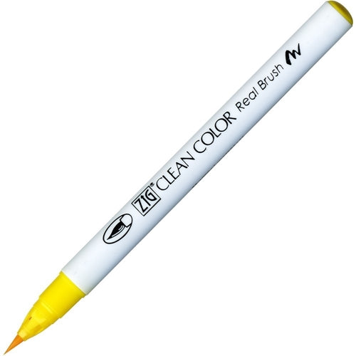 Simon Says Stamp! Zig Clean Color Real Brush Marker YELLOW RB6000AT050