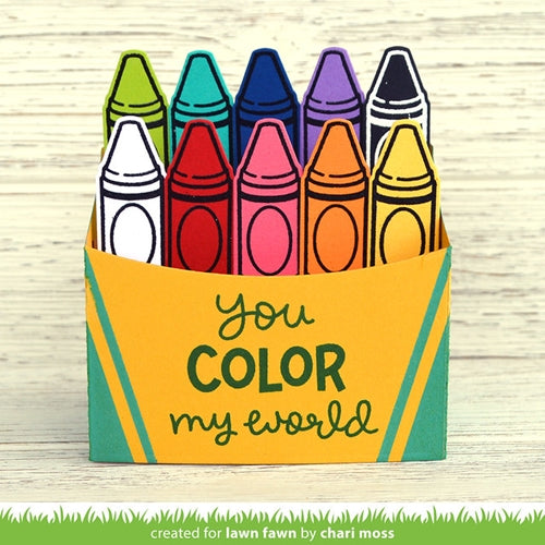 Simon Says Stamp! Lawn Fawn COLOR MY WORLD Clear Stamps LF793 | color-code:ALT3