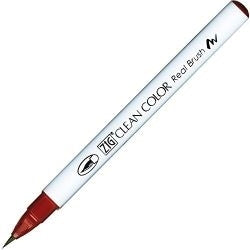 Simon Says Stamp! Zig Clean Color Real Brush Marker DEEP RED RB6000AT260