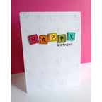 Simon Says Stamp! Simon Says Clear Stamps GAME TILE LETTERS sss101518
