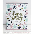 Simon Says Stamp! Simon Says Clear Stamps BIG SCRIPTY GREETINGS sss101527