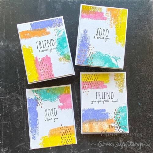 Simon Says Stamp! Tim Holtz Cling Rubber Stamps CRAZY TALK CMS236 | color-code:ALT1