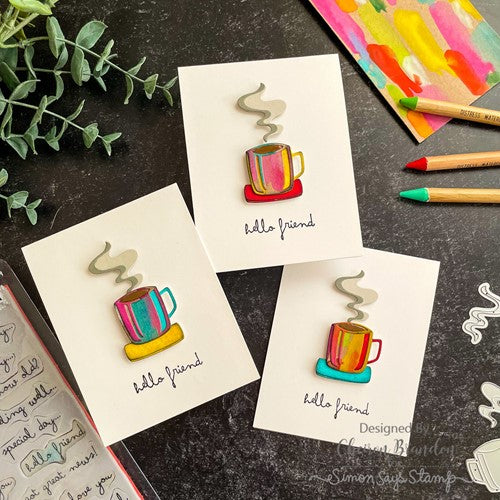 Simon Says Stamp! Tim Holtz Cling Rubber Stamps CRAZY TALK CMS236 | color-code:ALT2