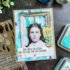 Simon Says Stamp! Tim Holtz Cling Rubber Stamps LEDGER SCRIPT CMS241 | color-code:ALT1