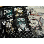 Simon Says Stamp! Tim Holtz Cling Rubber Stamps  MINI WEATHERED WINTER CMS246