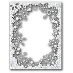 Simon Says Stamp! Memory Box DANCING SNOWFLAKE FRAME Craft Die 99281