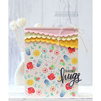 Simon Says Stamp! Simon Says Stamp WAVY SCALLOP STITCHES Wafer Dies s290