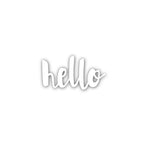 Simon Says Stamp! Simon Says Stamp PAINTED HELLO Wafer Die sssd111486