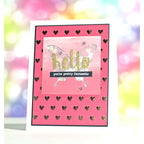 Simon Says Stamp! Simon Says Stamp PAINTED HELLO Wafer Die sssd111486