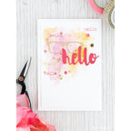 Simon Says Stamp! Simon Says Stamp PAINTED HELLO Wafer Die sssd111486