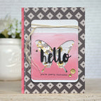 Simon Says Stamp! Simon Says Stamp PAINTED HELLO Wafer Die sssd111486