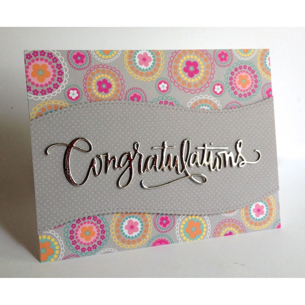 Simon Says Stamp! Simon Says Stamp CONGRATULATIONS Wafer Die sssd111482