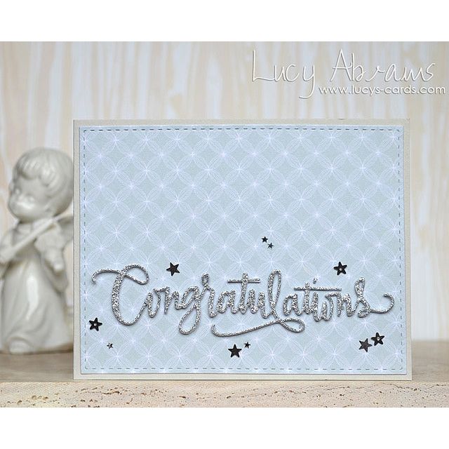 Simon Says Stamp! Simon Says Stamp CONGRATULATIONS Wafer Die sssd111482