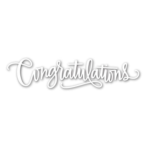 Simon Says Stamp! Simon Says Stamp CONGRATULATIONS Wafer Die sssd111482