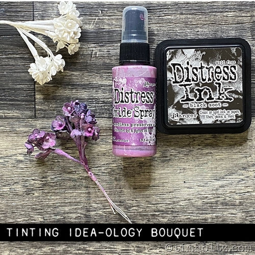 Simon Says Stamp! Tim Holtz Distress Ink Pad BLACK SOOT Ranger TIM1954 | color-code:ALT830