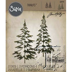 Simon Says Stamp! Tim Holtz Sizzix WOODLANDS Thinlits Die 660978