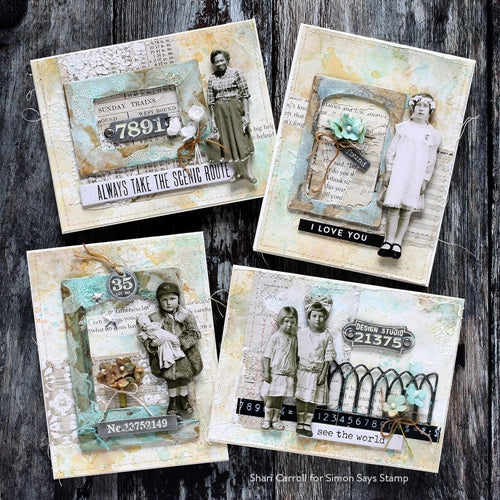 Simon Says Stamp! Tim Holtz Distress Ink Pad FRAYED BURLAP Ranger TIM21469 | color-code:ALT91